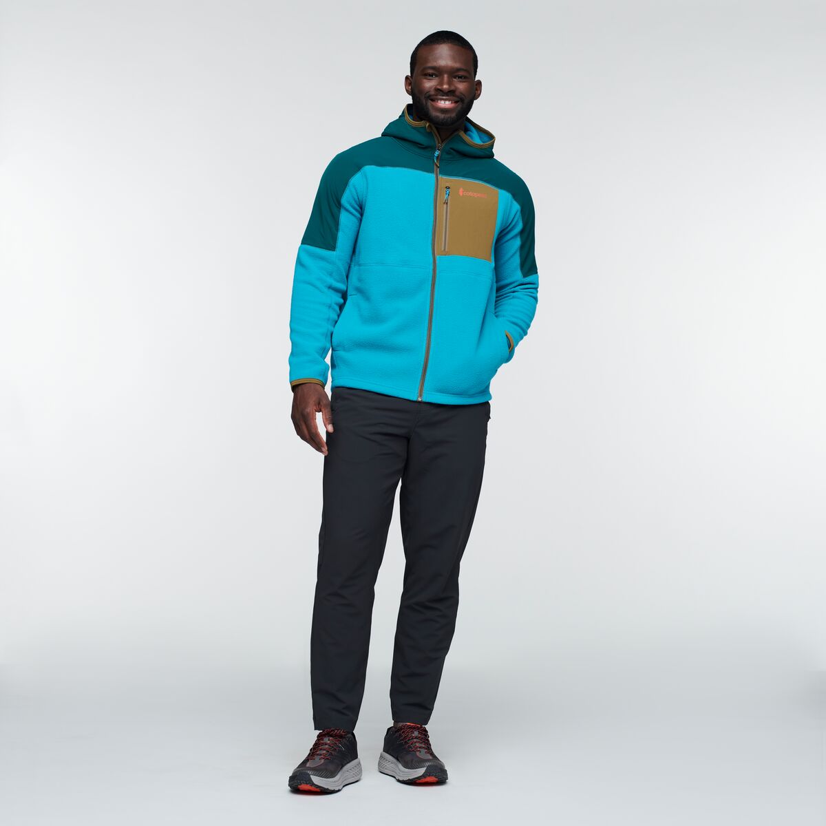 Abrazo Hooded Full Zip Fleece Jacket Men's - Image 10