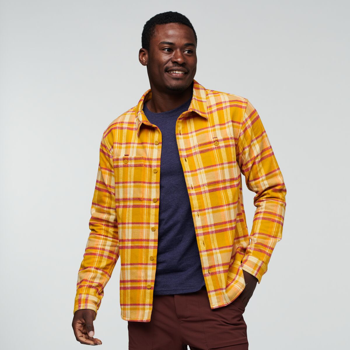 Mero Organic Flannel Shirt Men's