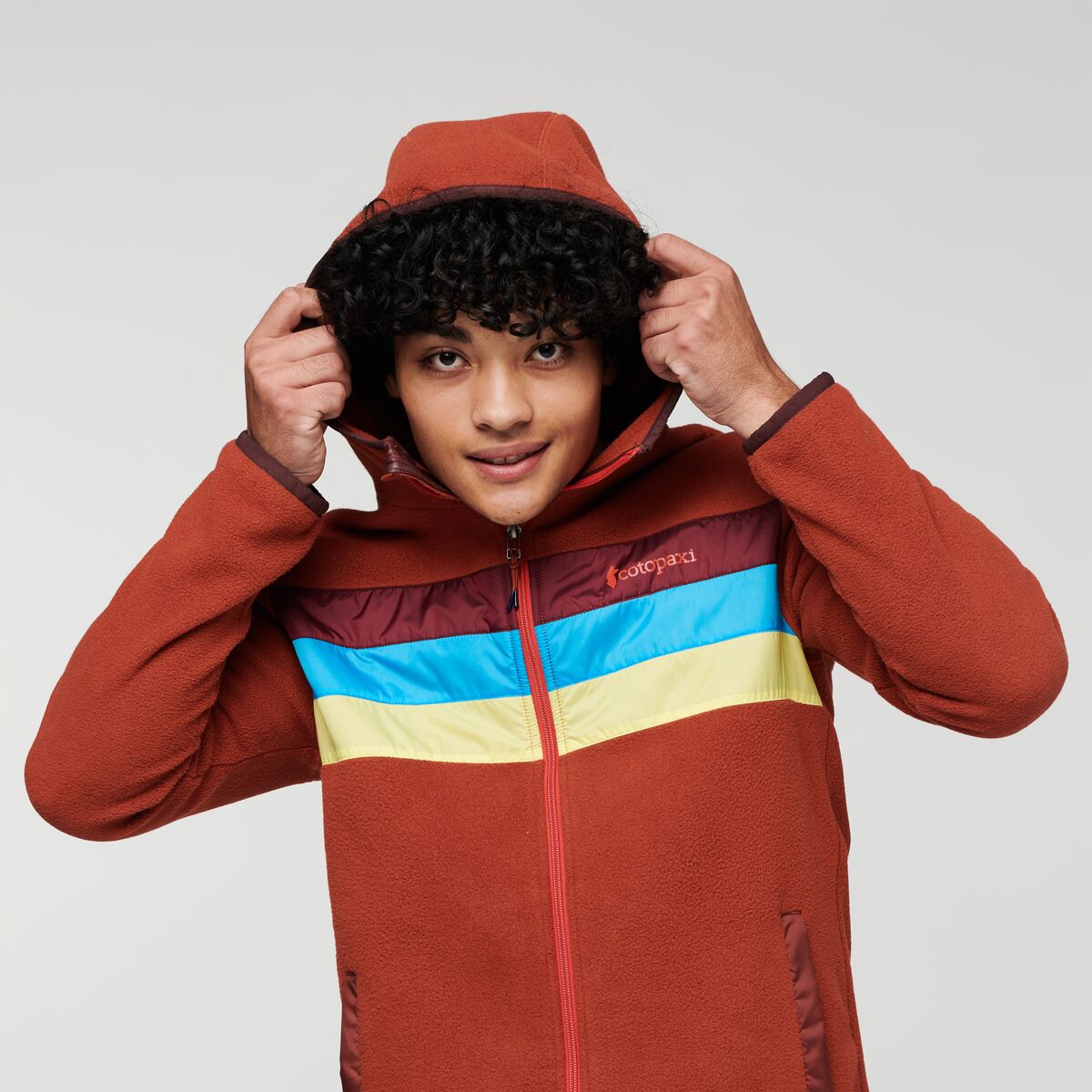Teca Fleece Hooded Full Zip Jacket Men's - Image 12