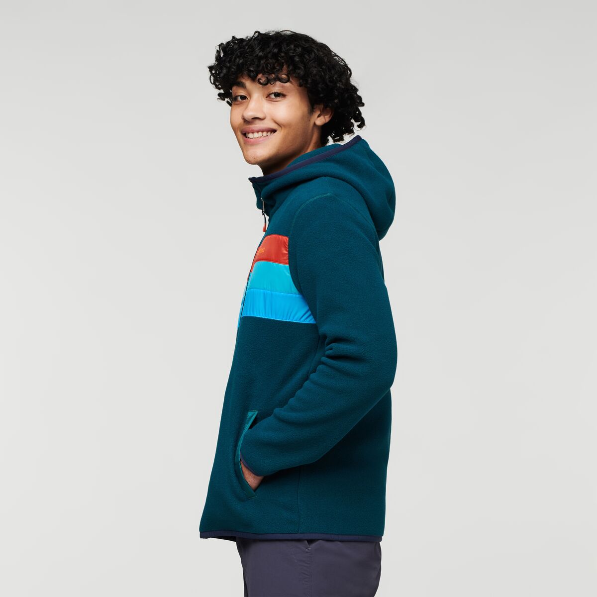 Teca Fleece Hooded Full Zip Jacket Men's - Image 4