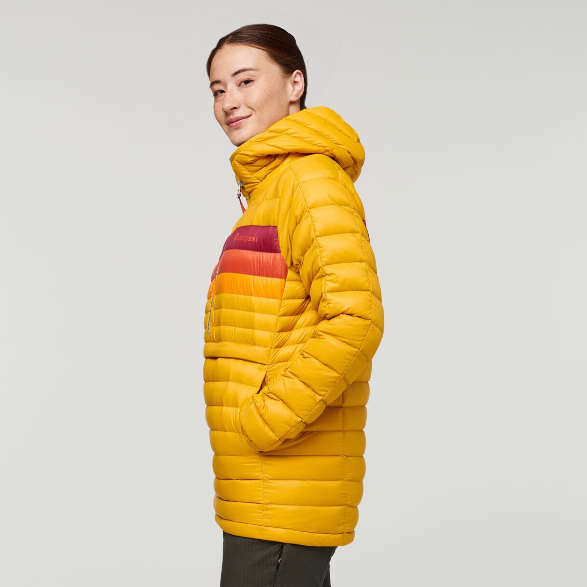 Fuego Down Hooded Pullover Women's - Image 12