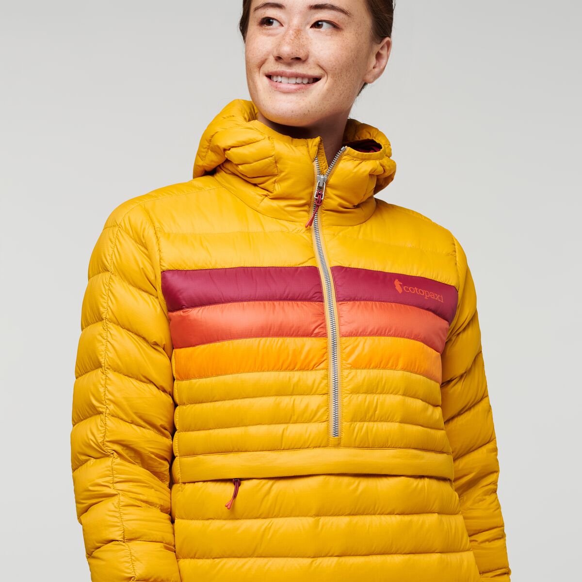 Fuego Down Hooded Pullover Women's - Image 15
