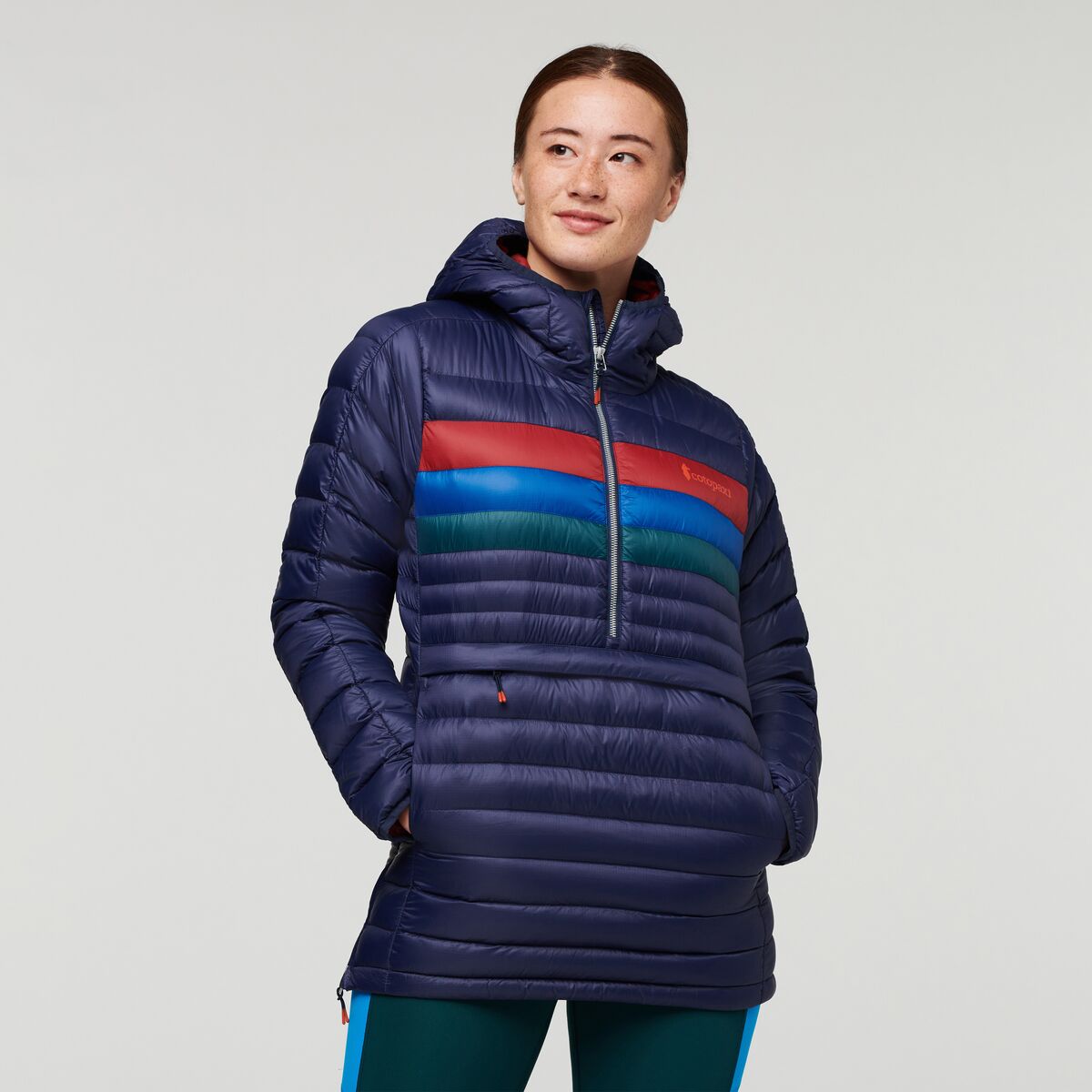 Fuego Down Hooded Pullover Women's - Image 17