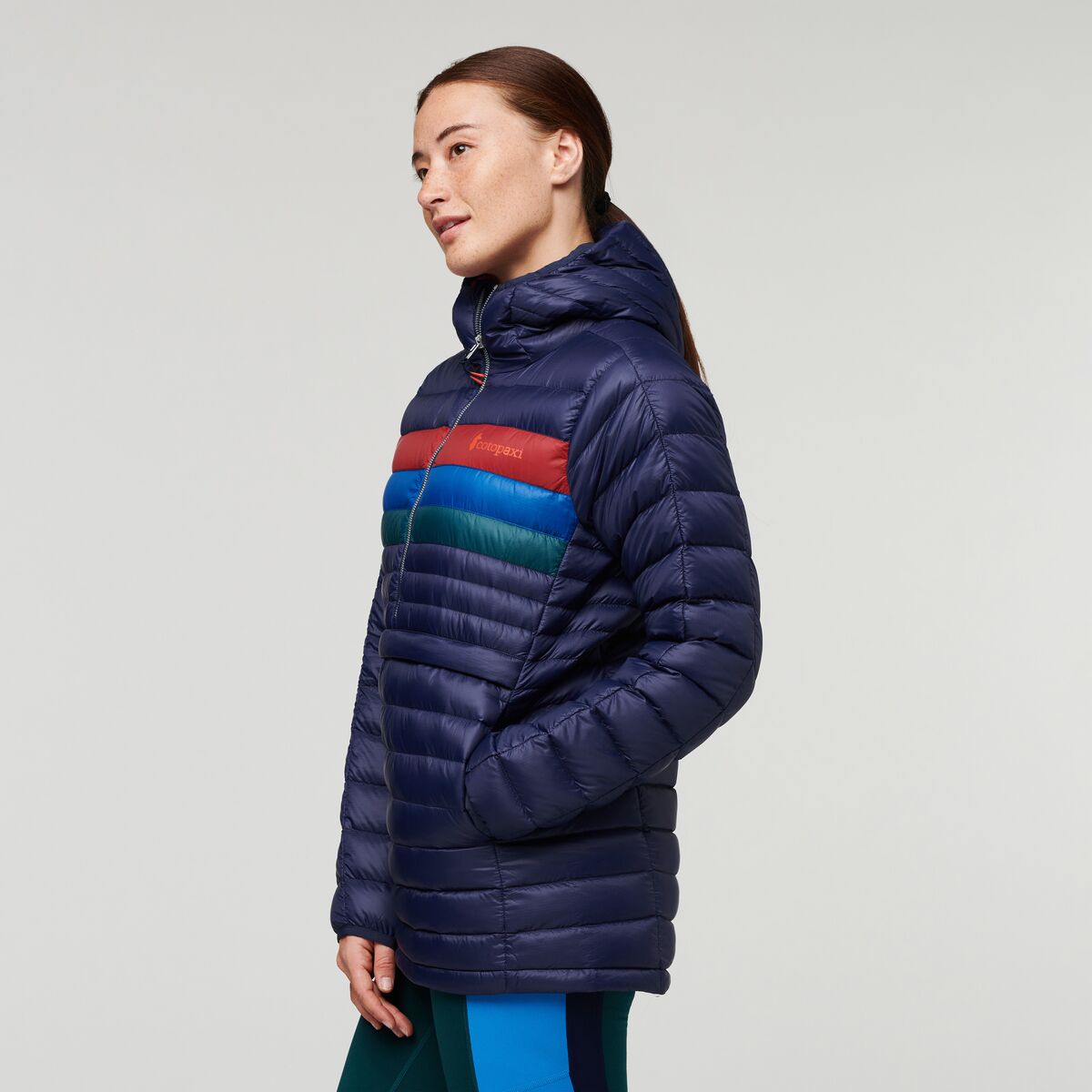 Fuego Down Hooded Pullover Women's - Image 19
