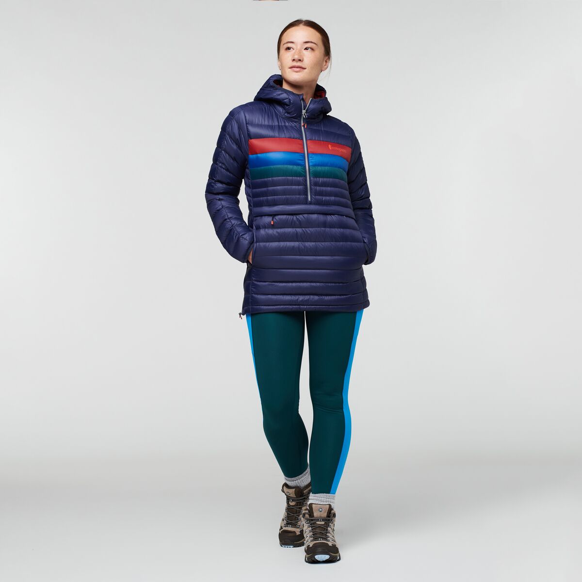 Fuego Down Hooded Pullover Women's - Image 18