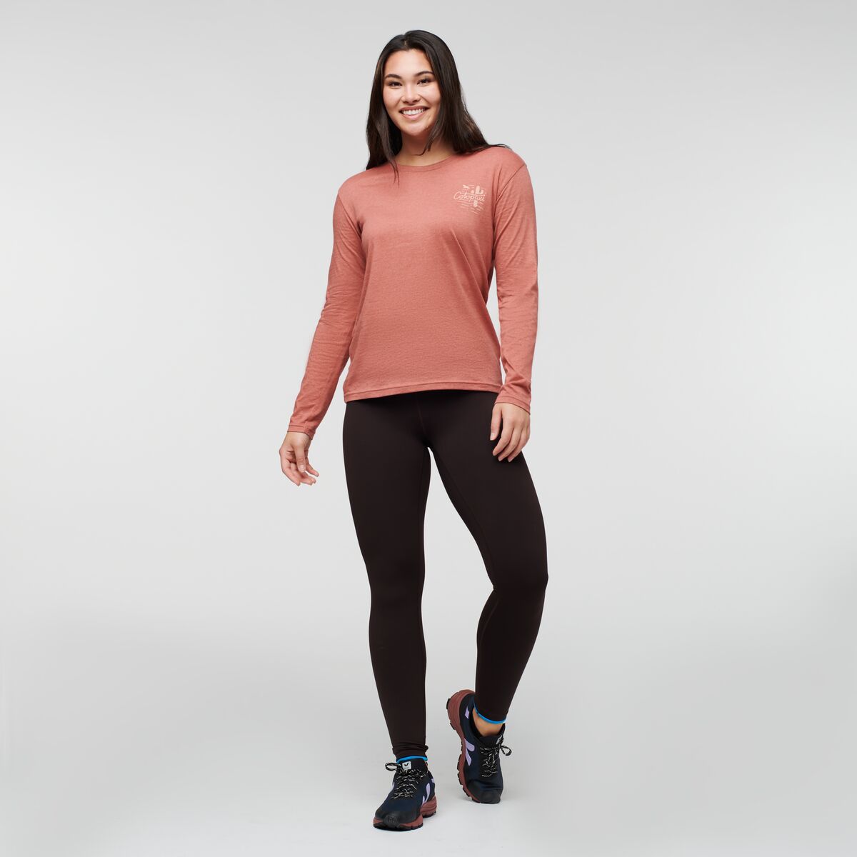 Hello Llama Long Sleeve T Shirt Women's - Image 2