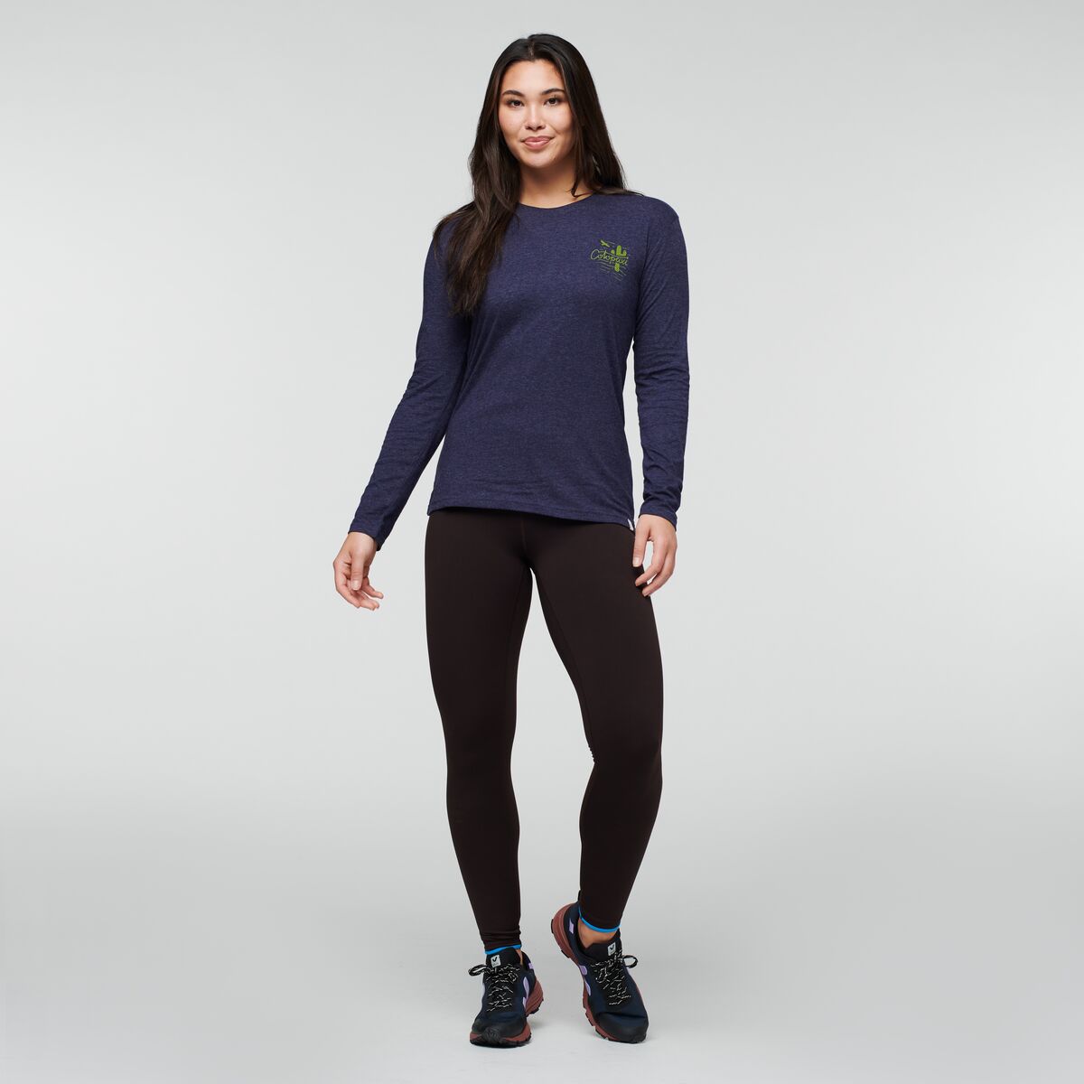 Hello Llama Long Sleeve T Shirt Women's - Image 6