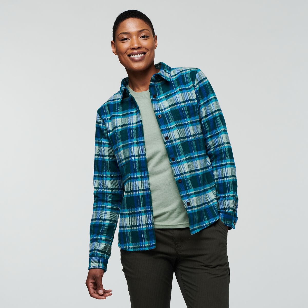 Mero Organic Flannel Shirt Women's - Image 6