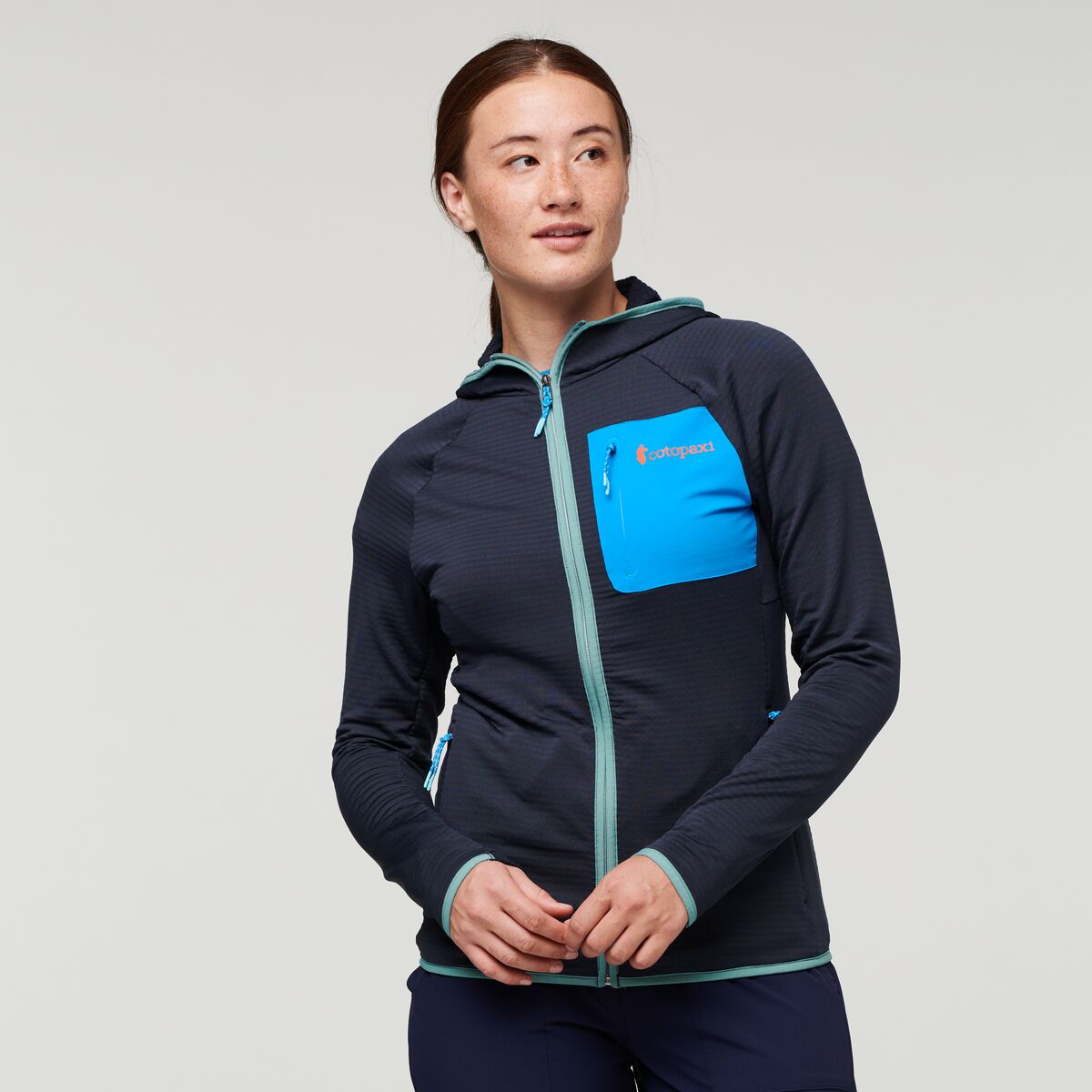 Otero Fleece Full Zip Hooded Jacket Women's - Image 8