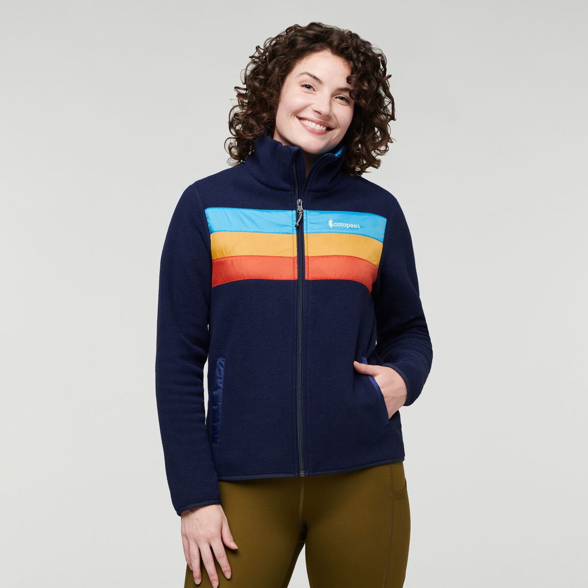 Teca Fleece Full Zip Jacket Women's - Image 9