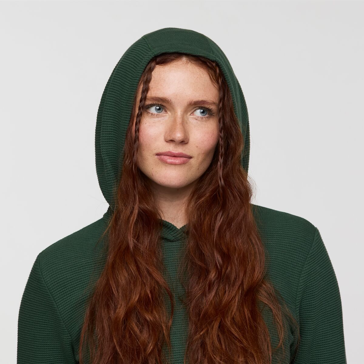 Atajo Long Sleeve Waffle Hoodie Women's - Image 13