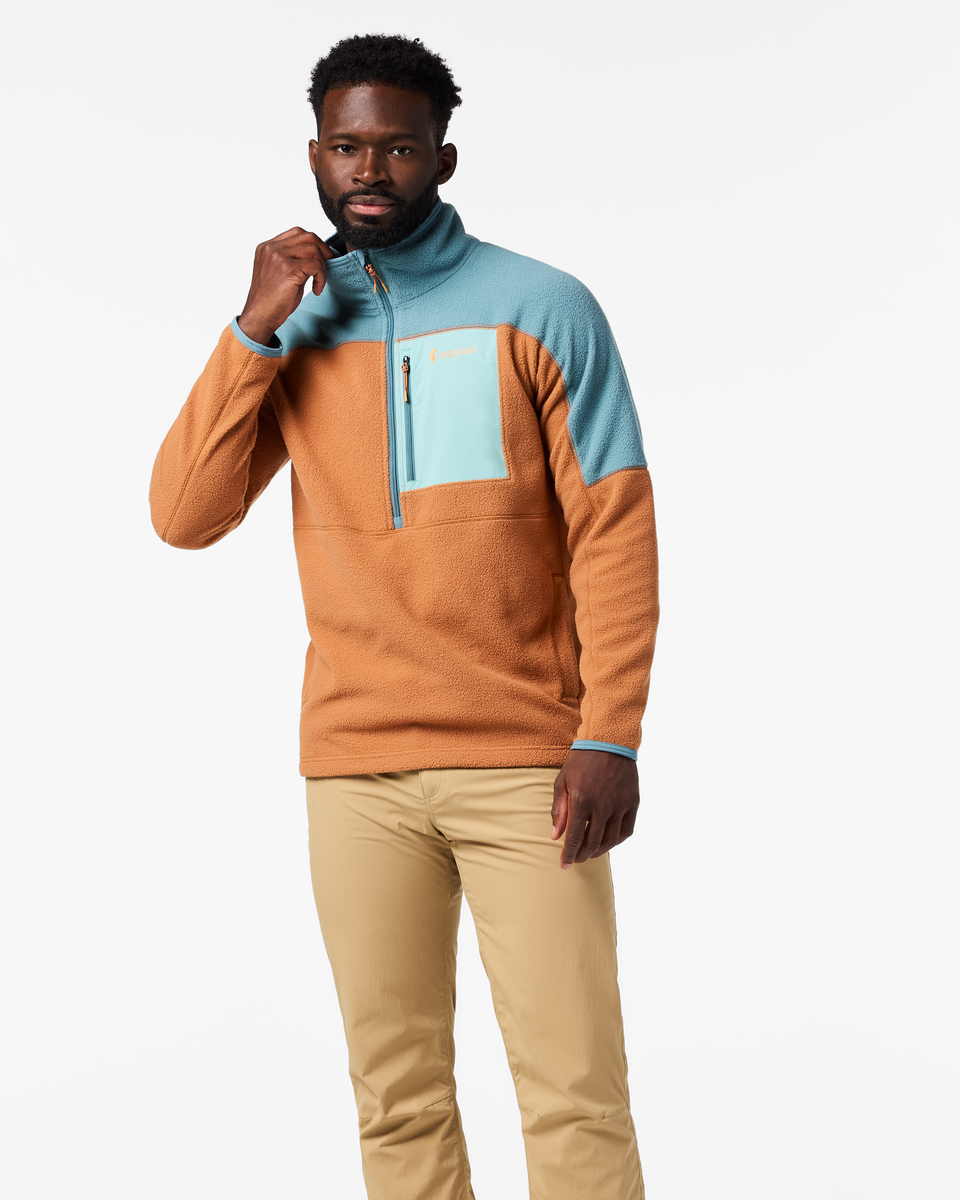 Abrazo Fleece Half Zip Jacket Men's - Image 10