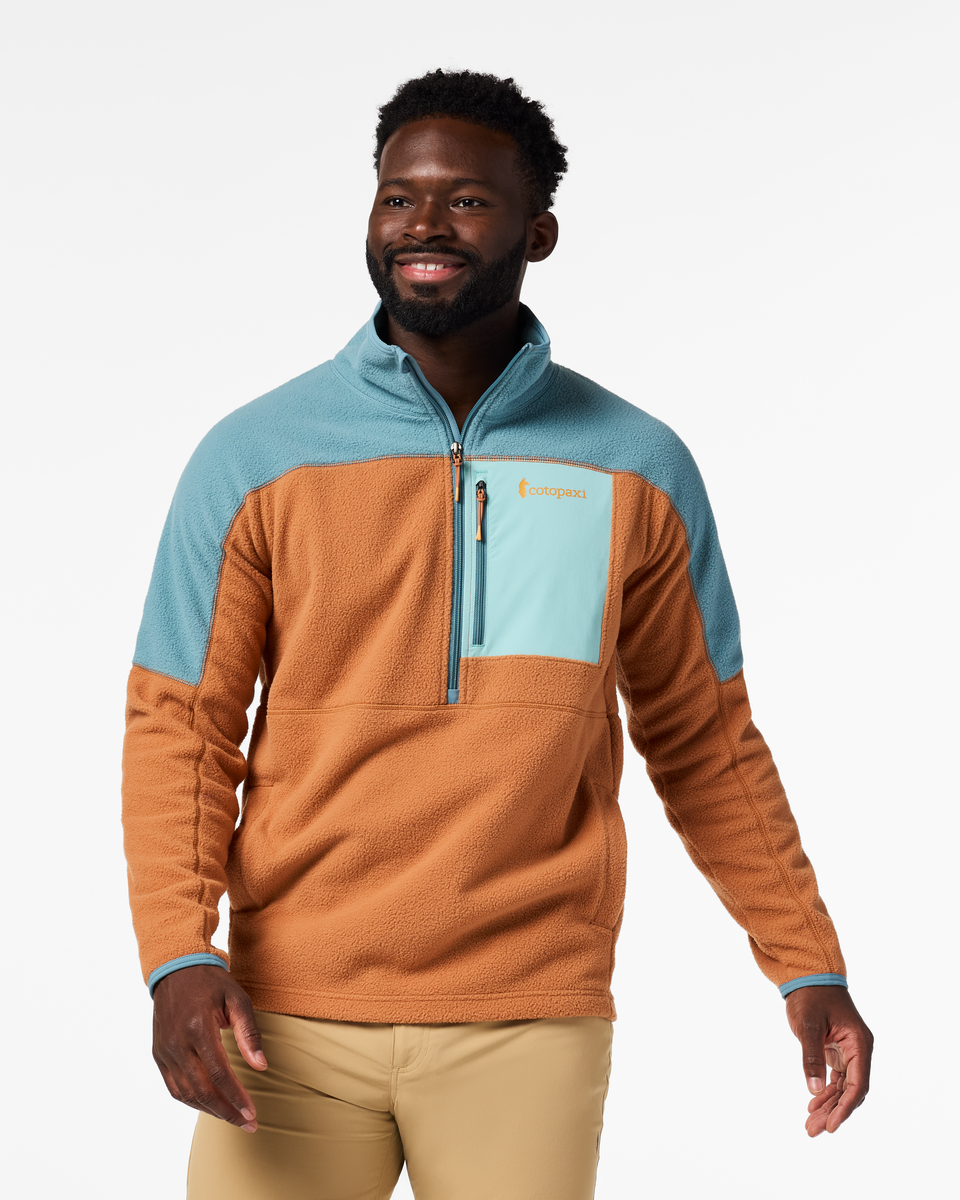 Abrazo Fleece Half Zip Jacket Men's - Image 9