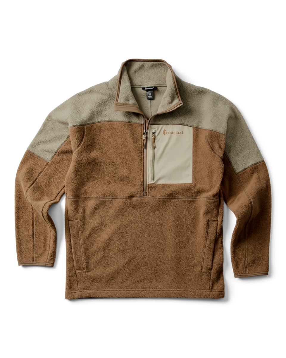 Abrazo Fleece Half Zip Jacket Men's - Image 7