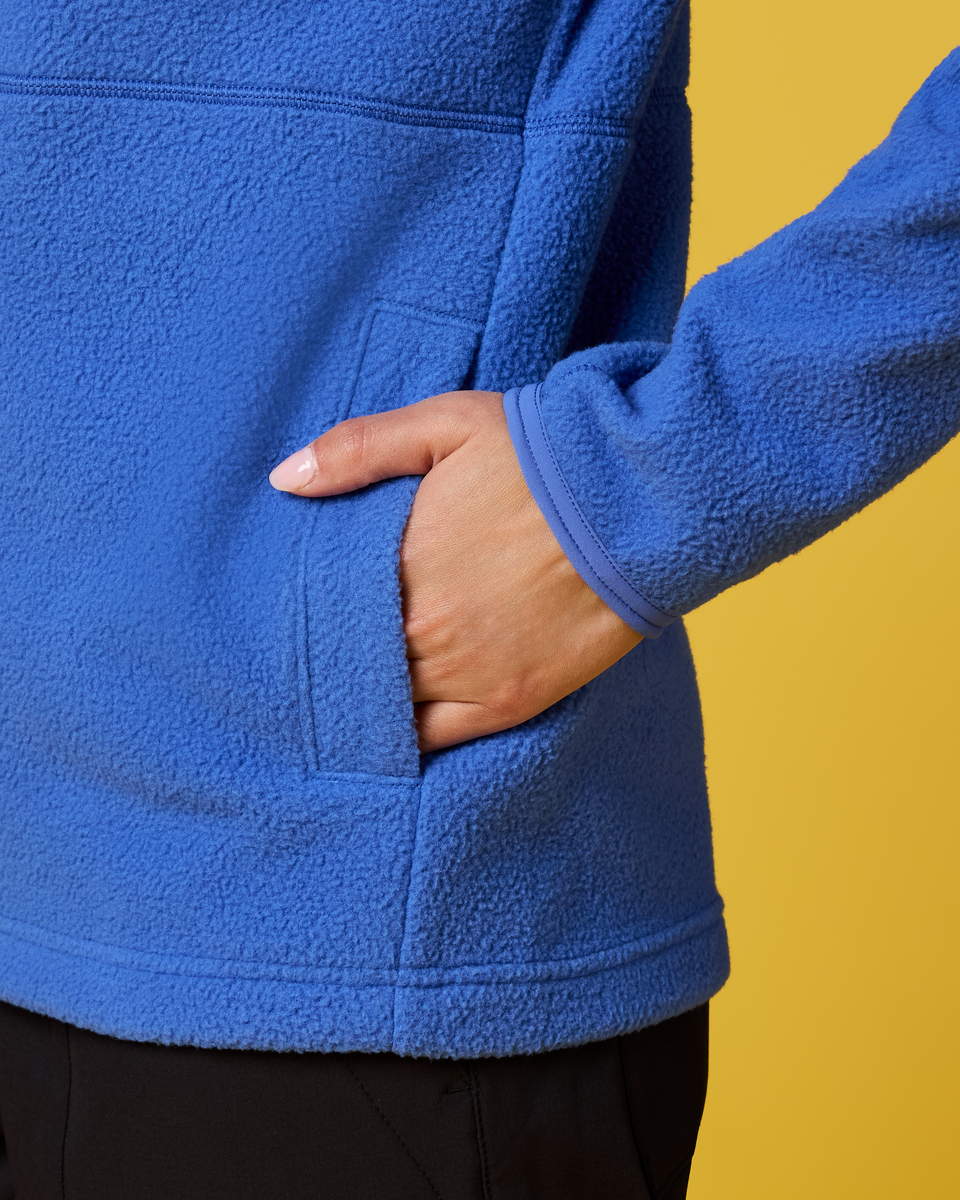 Abrazo Fleece Half Zip Jacket Women's - Image 4