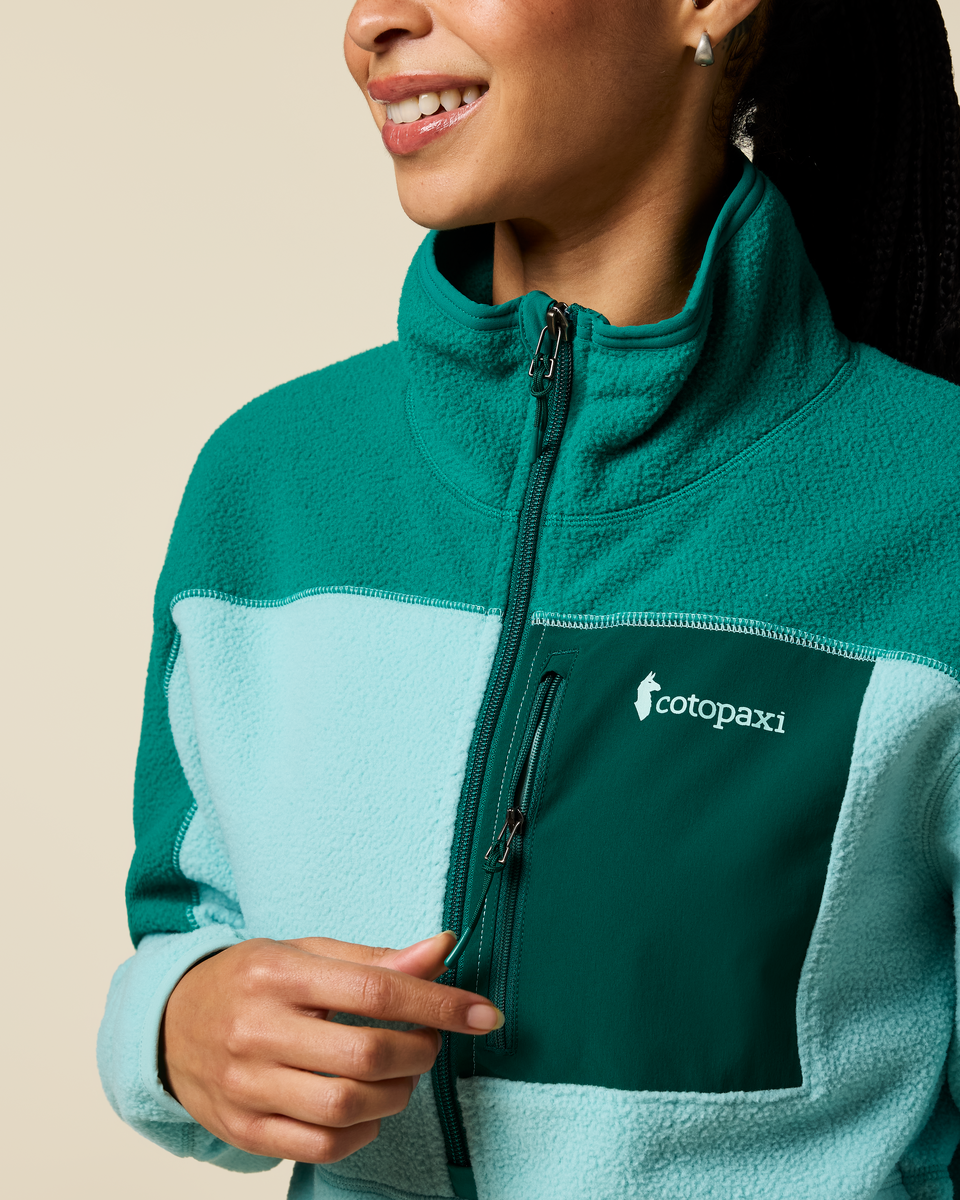Abrazo Fleece Half Zip Jacket Women's - Image 9