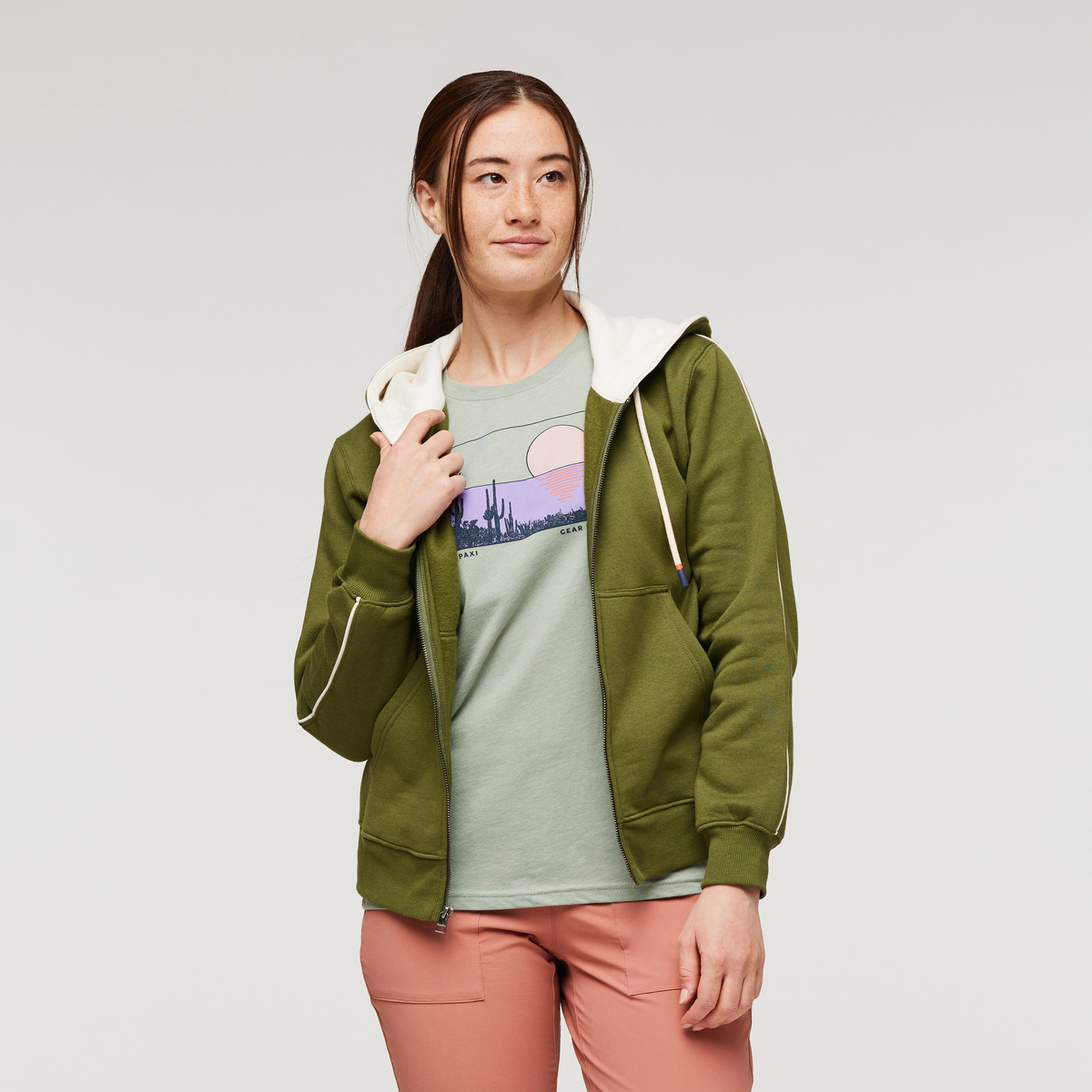 Do Good Full Zip Hoodie Women's - Image 9