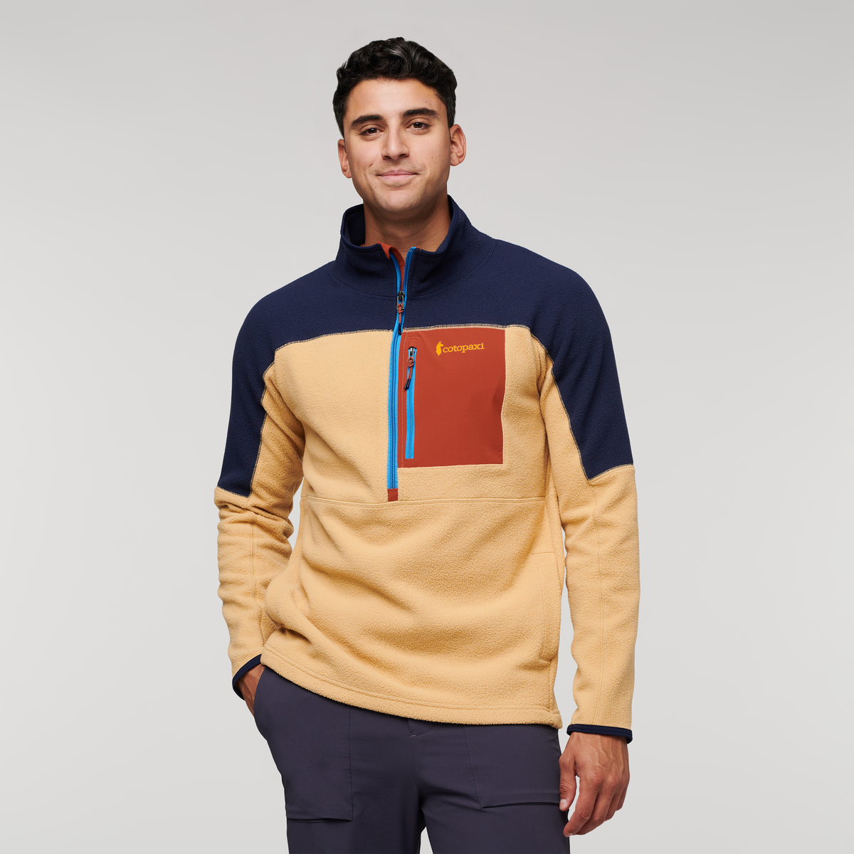 Abrazo Half Zip Fleece Jacket Men's - Image 7