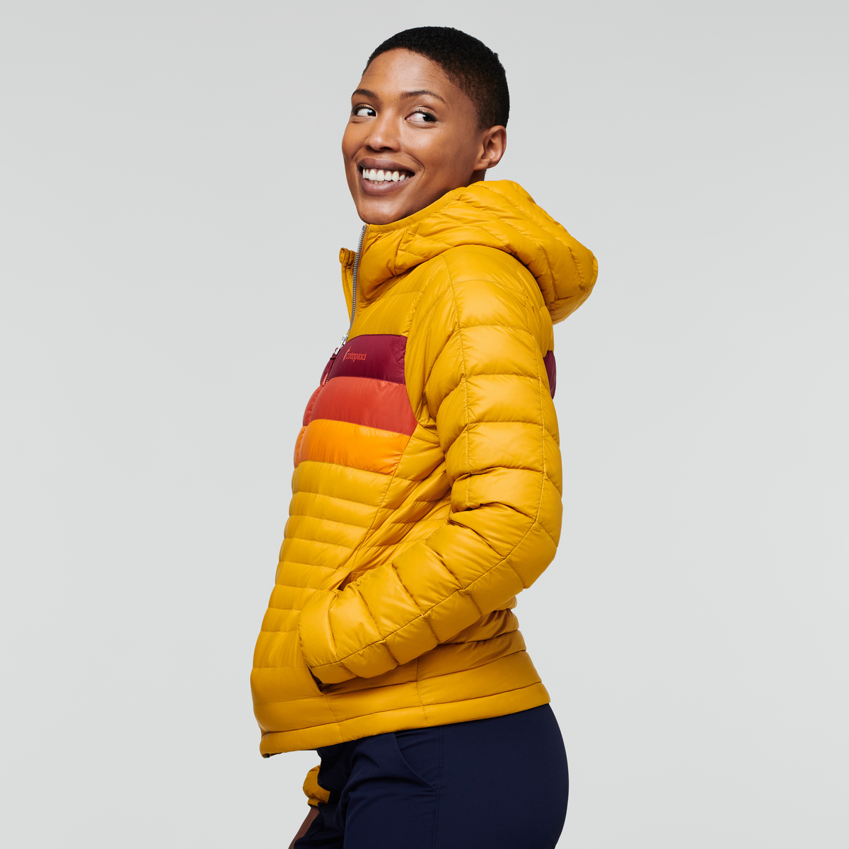 Fuego Hooded Down Jacket Women's - Image 3