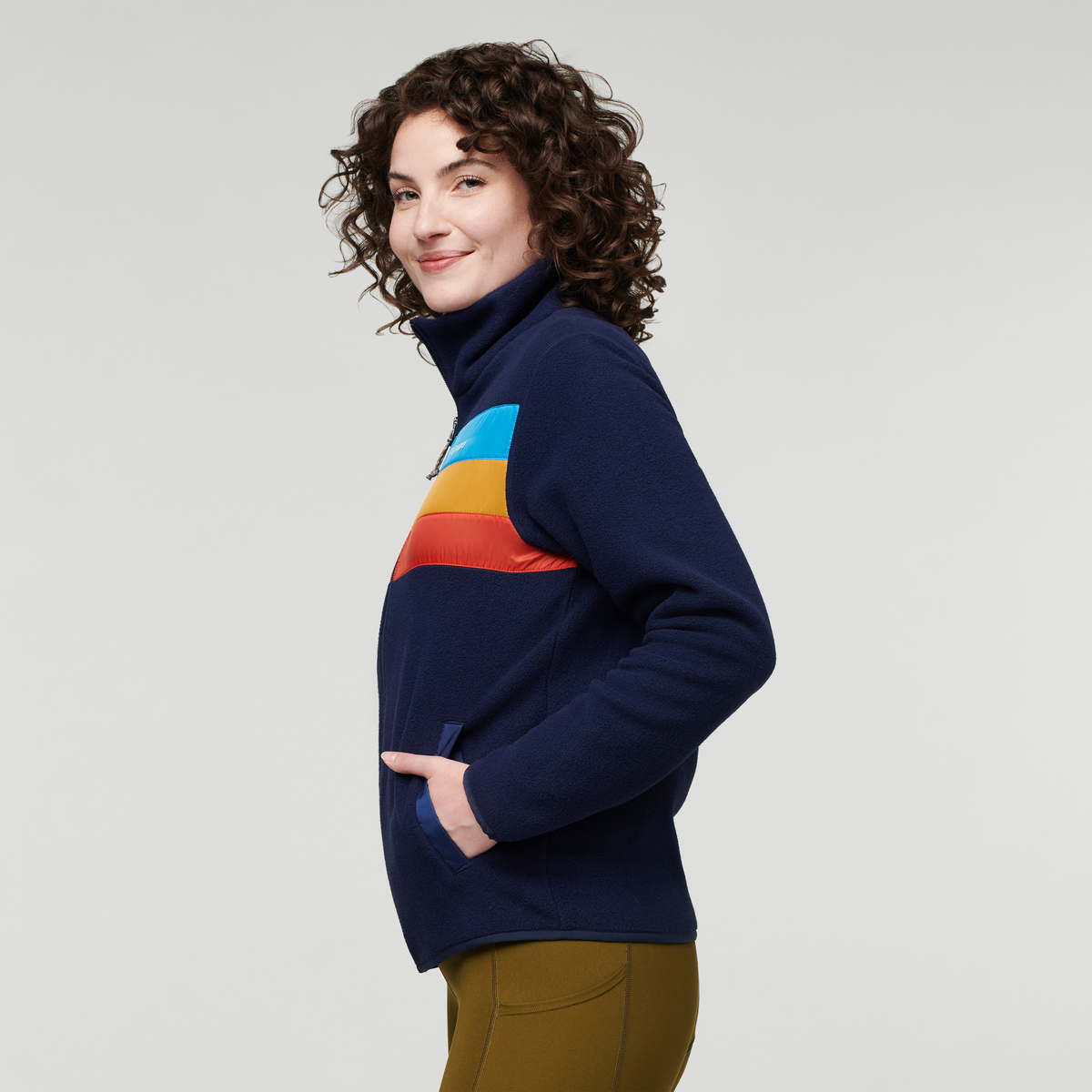 Teca Fleece Full Zip Jacket Women's - Image 11