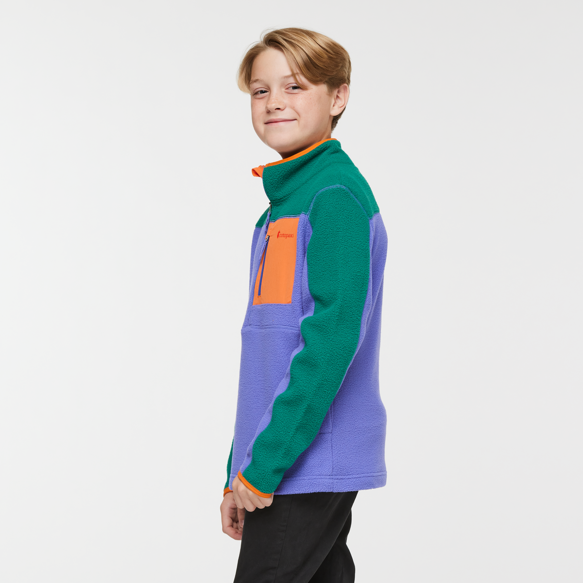 Abrazo Half Zip Fleece Jacket Kids' - Image 3