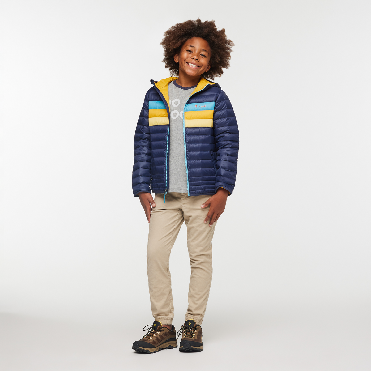 Fuego Hooded Down Jacket Kids' - Image 2