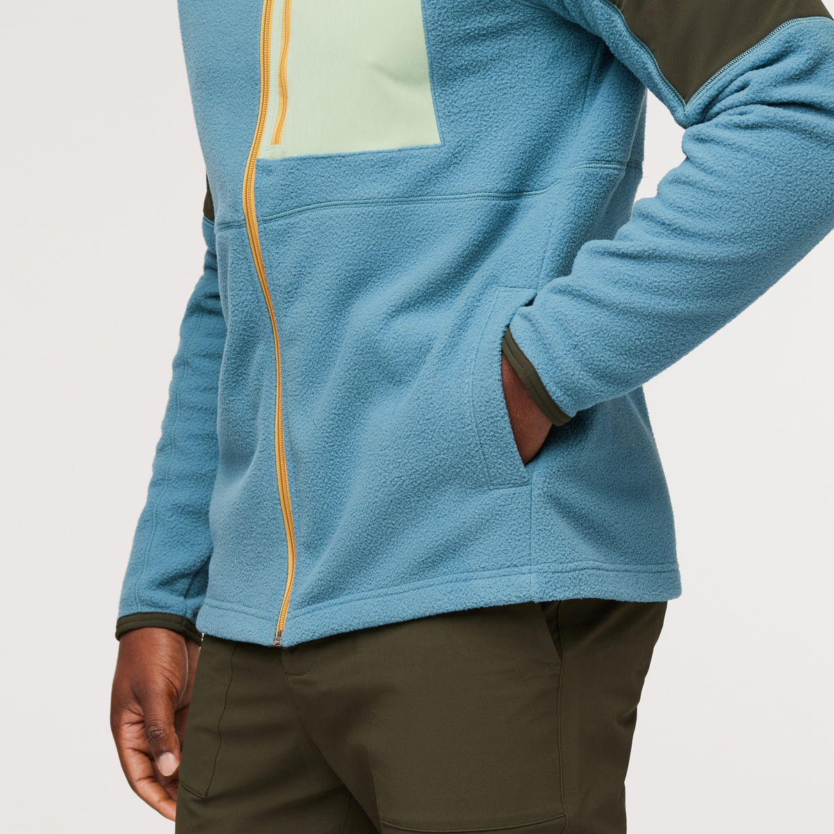 Abrazo Hooded Full Zip Fleece Jacket Men's - Image 17