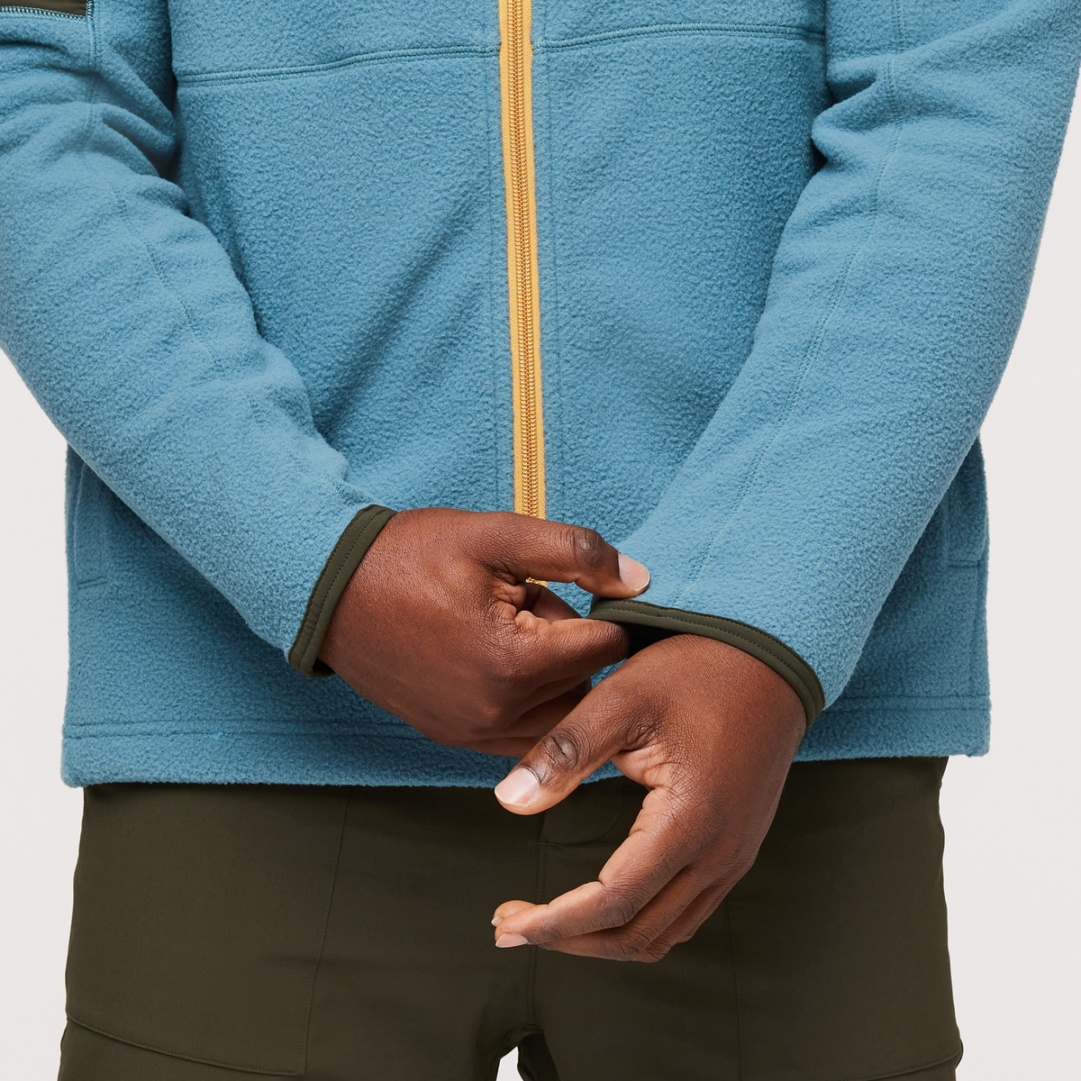 Abrazo Hooded Full Zip Fleece Jacket Men's - Image 18