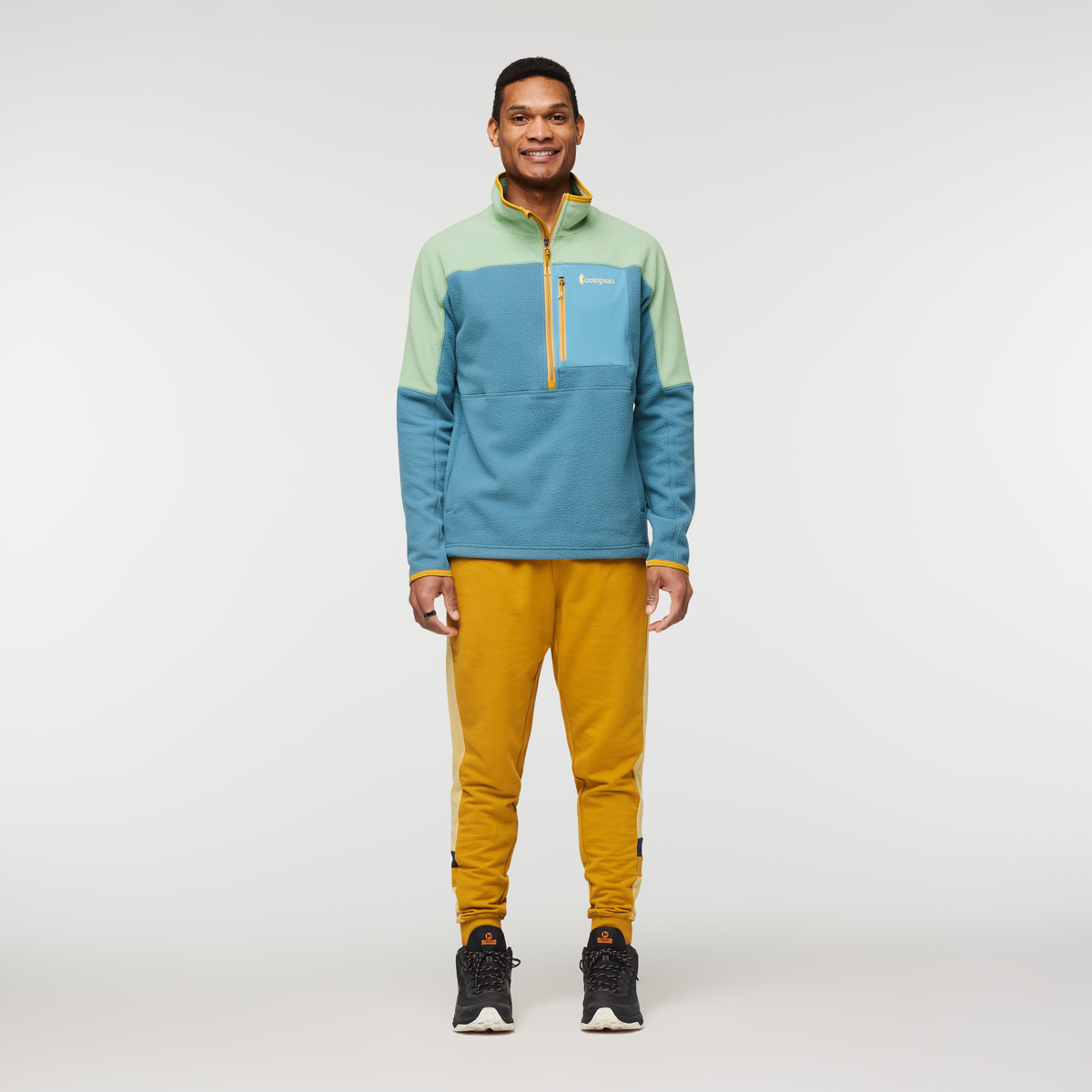 Abrazo Half Zip Fleece Jacket Men's - Image 11