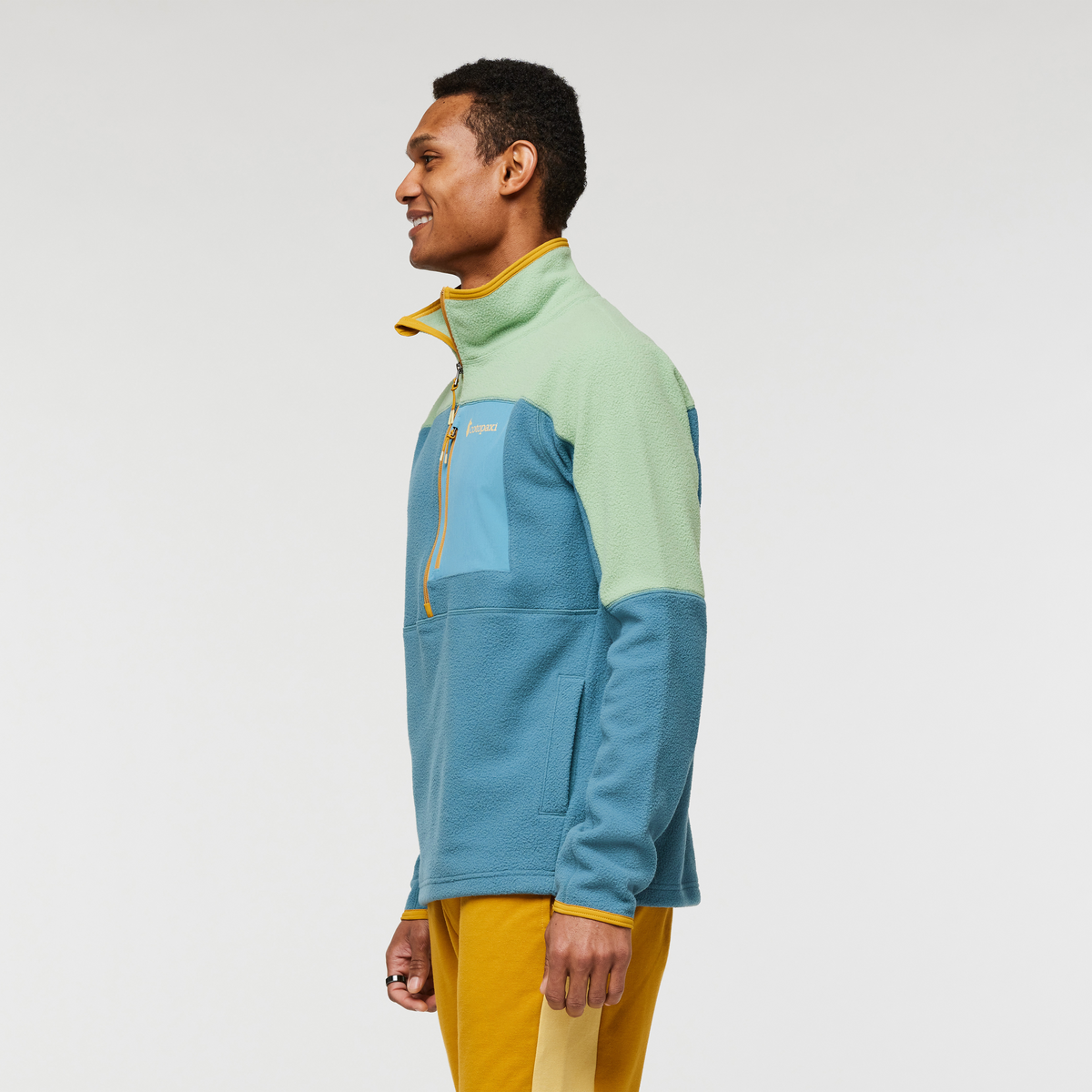 Abrazo Half Zip Fleece Jacket Men's - Image 12