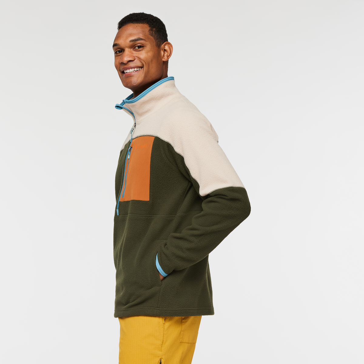 Abrazo Half Zip Fleece Jacket Men's - Image 24