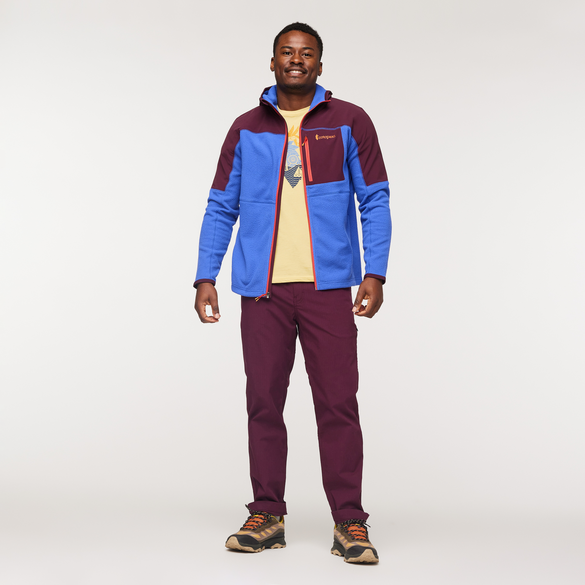 Abrazo Hooded Full Zip Fleece Jacket Men's - Image 9
