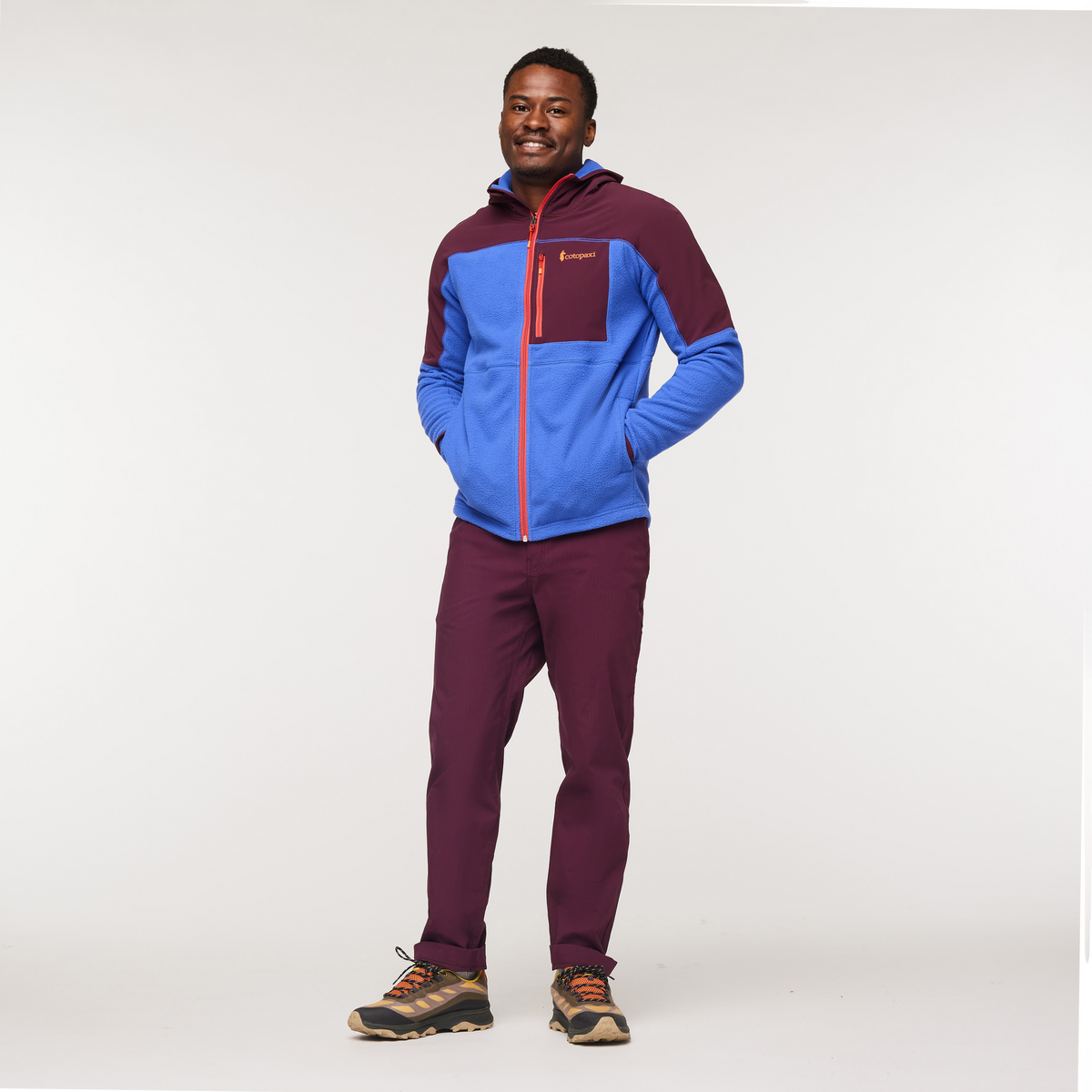 Abrazo Hooded Full Zip Fleece Jacket Men's - Image 18