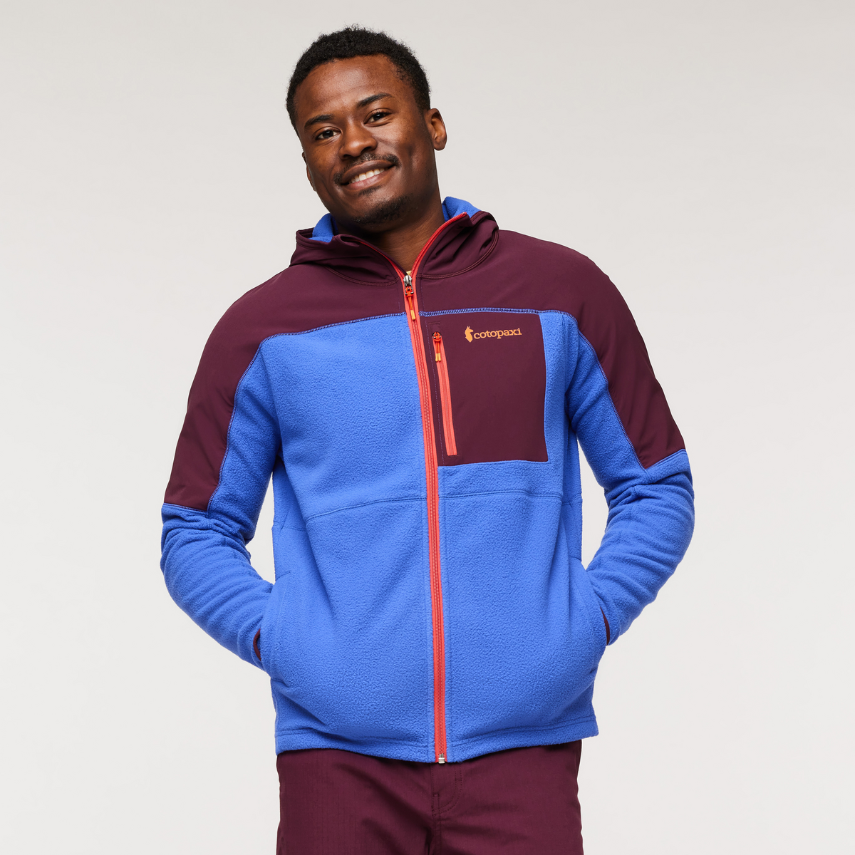 Abrazo Hooded Full Zip Fleece Jacket Men's - Image 21