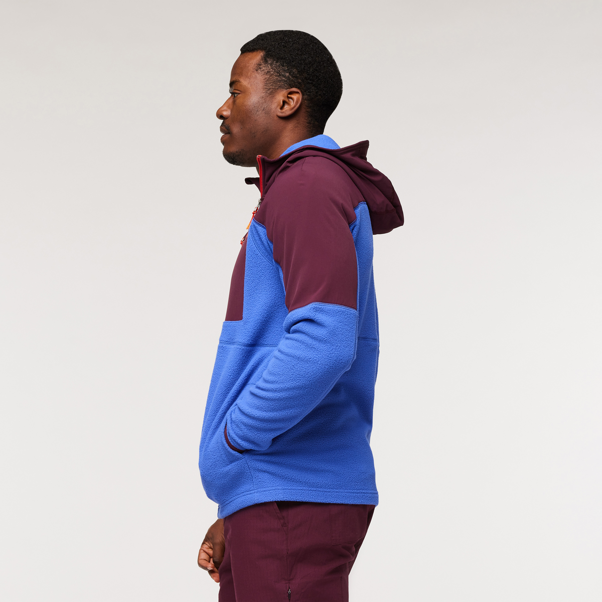 Abrazo Hooded Full Zip Fleece Jacket Men's - Image 23