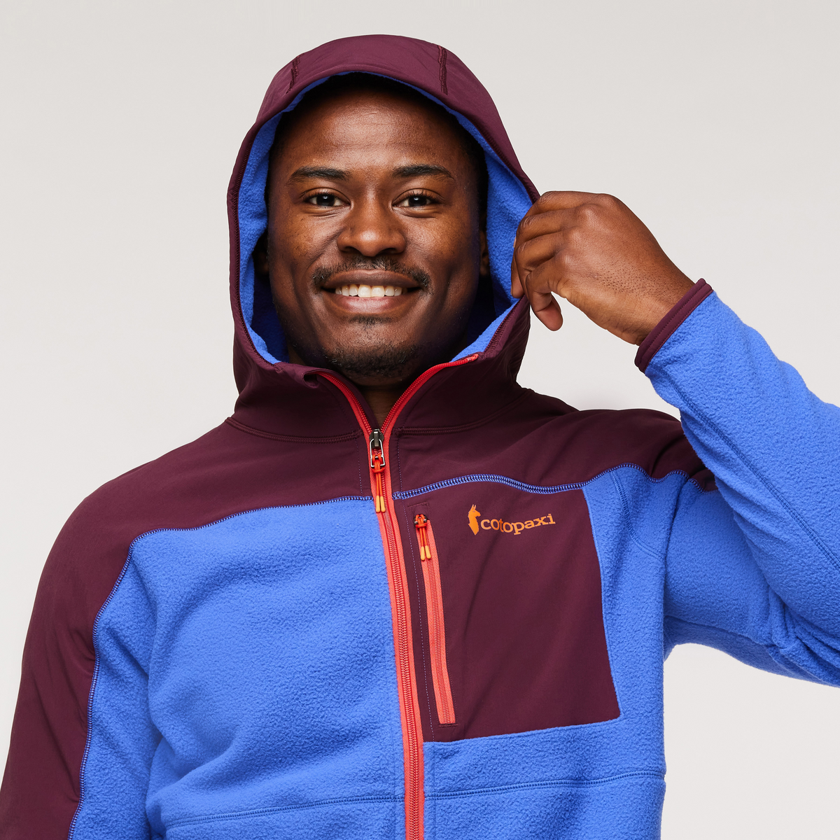 Abrazo Hooded Full Zip Fleece Jacket Men's - Image 12