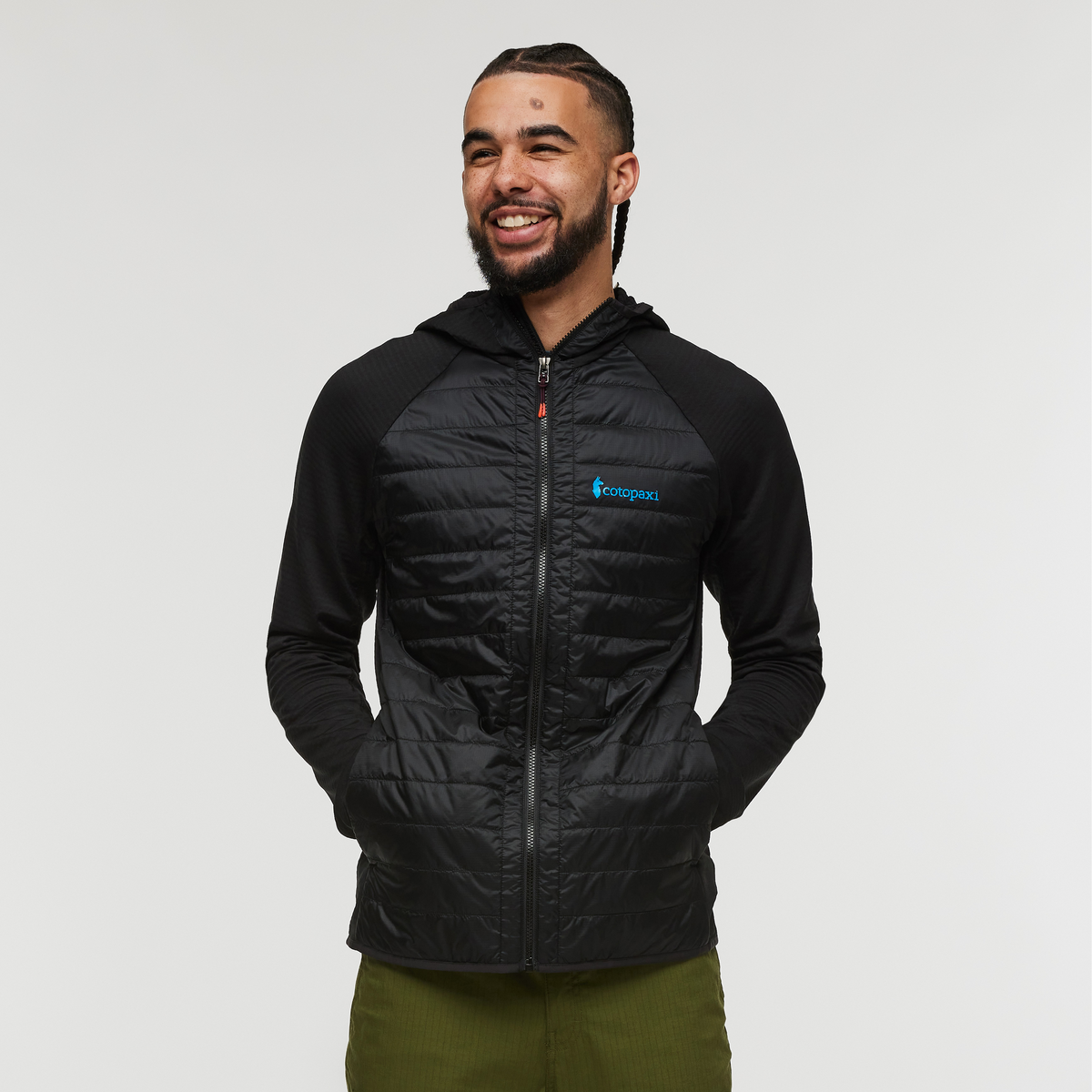 Capa Hybrid Insulated Hooded Jacket Men's
