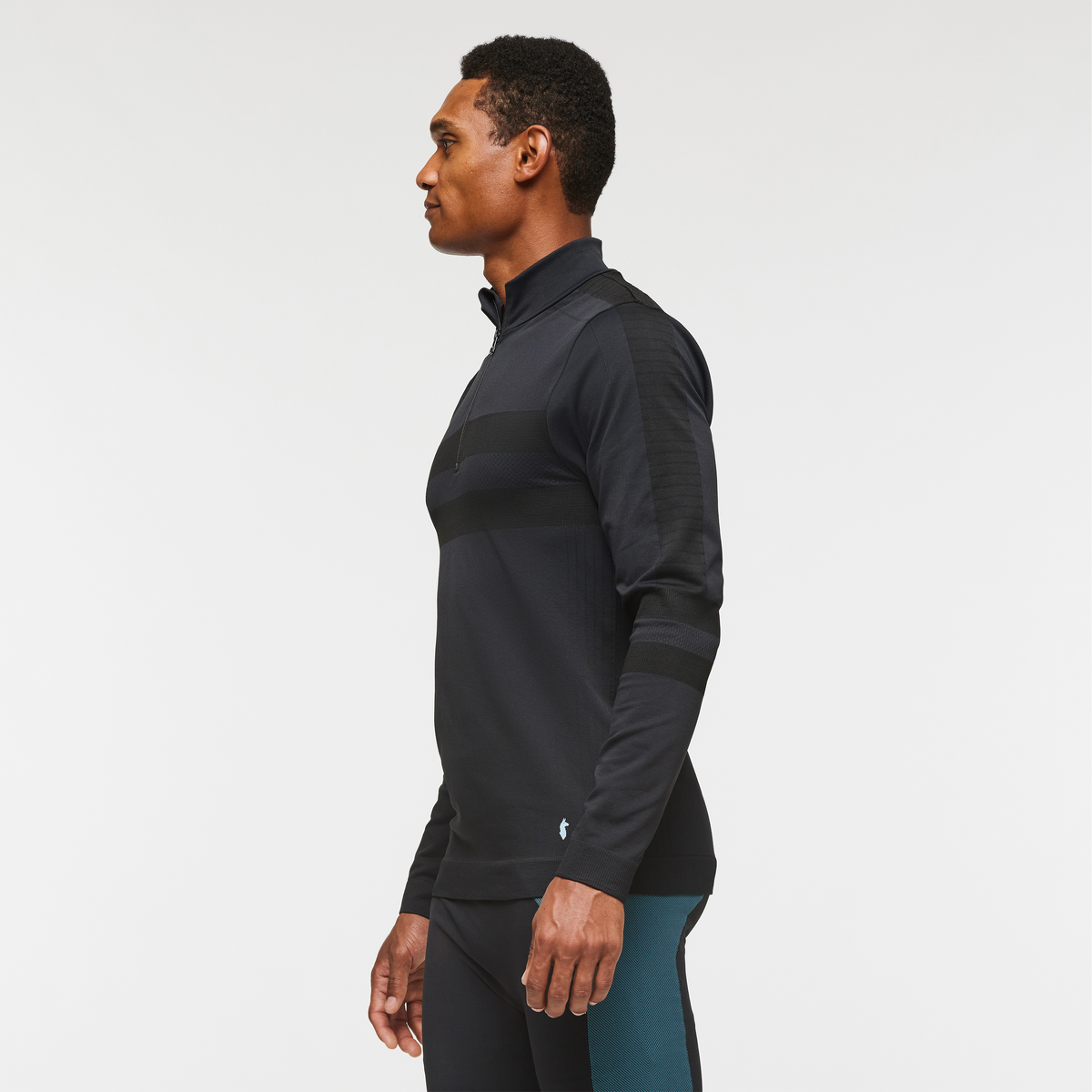 Debajo Seamless Baselayer Quarter Zip Men's - Image 3