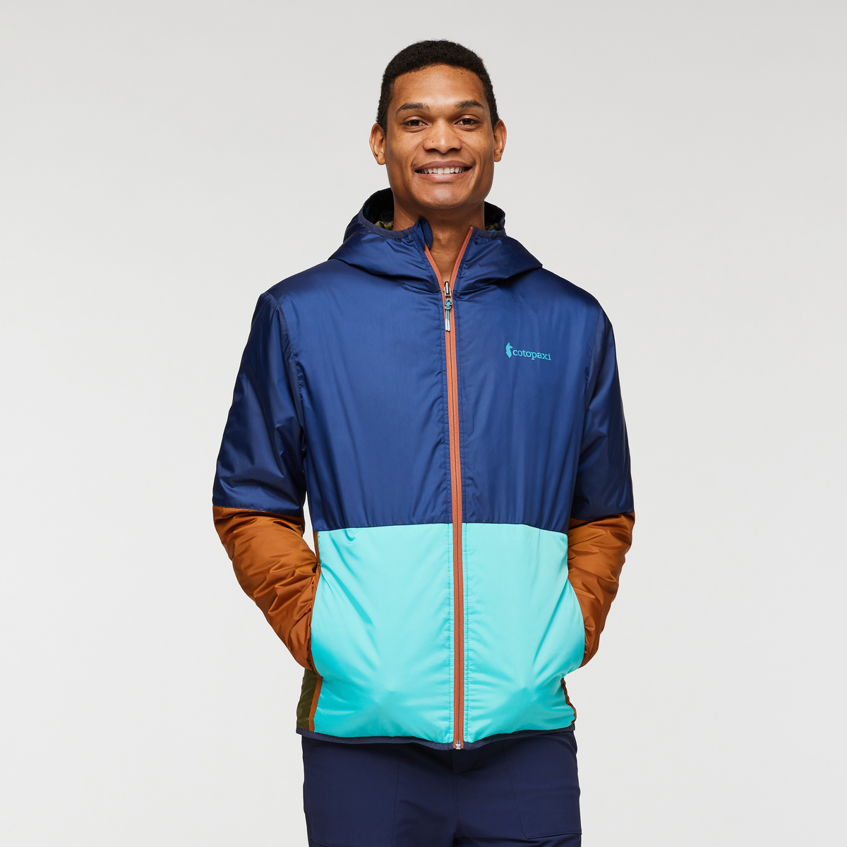 Alternative view of Teca Cálido Hooded Jacket   Print   Men's