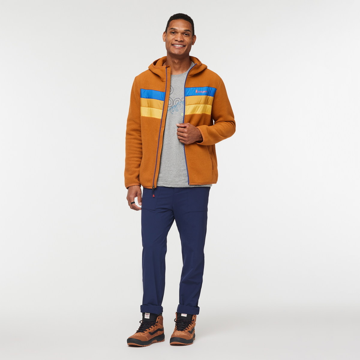 Teca Fleece Hooded Full Zip Jacket Men's - Image 16