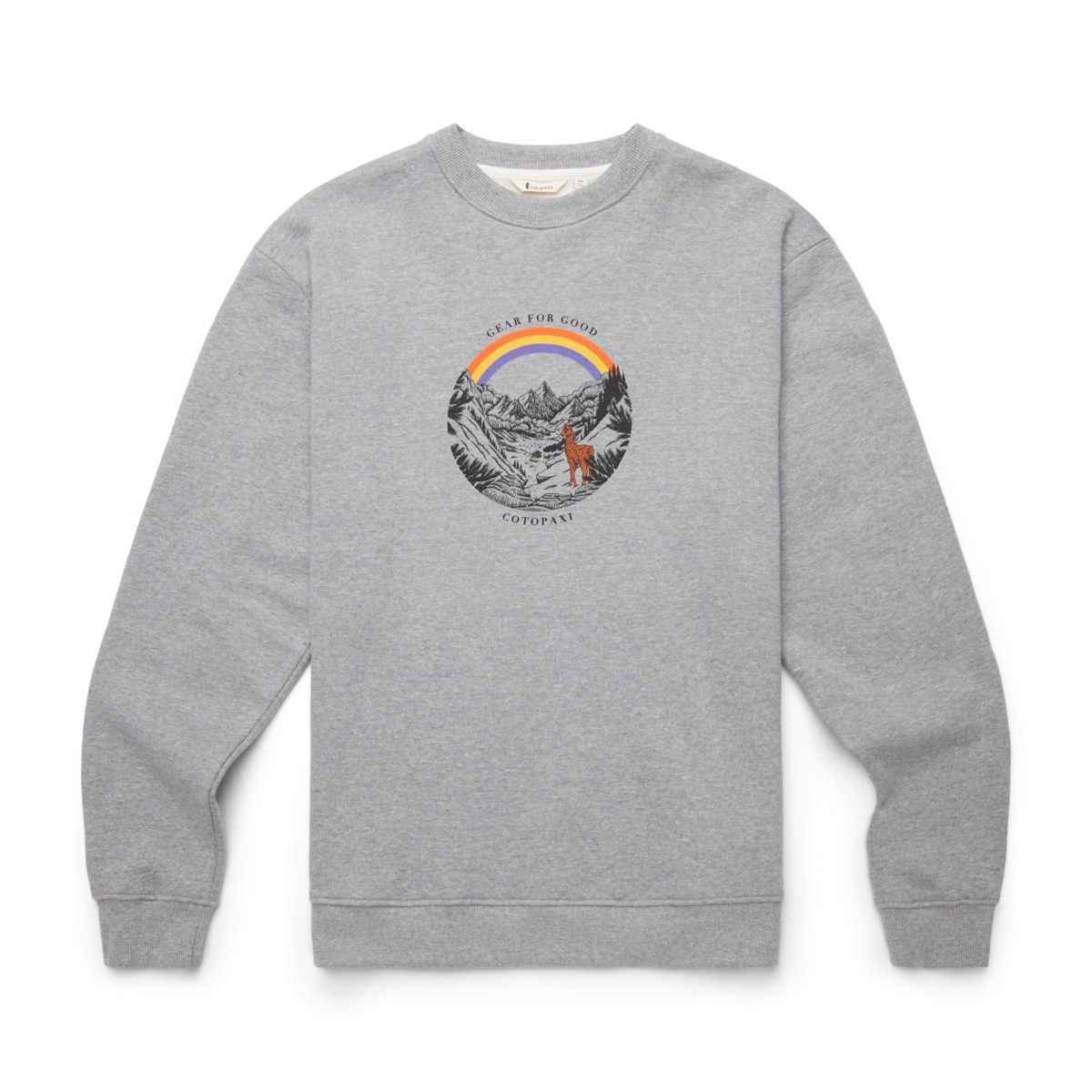 Traveling Llama Crew Sweatshirt Men's - Image 6