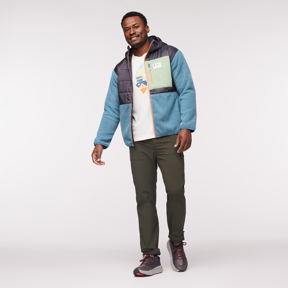 Trico Hybrid Hooded Jacket Men's - Image 17
