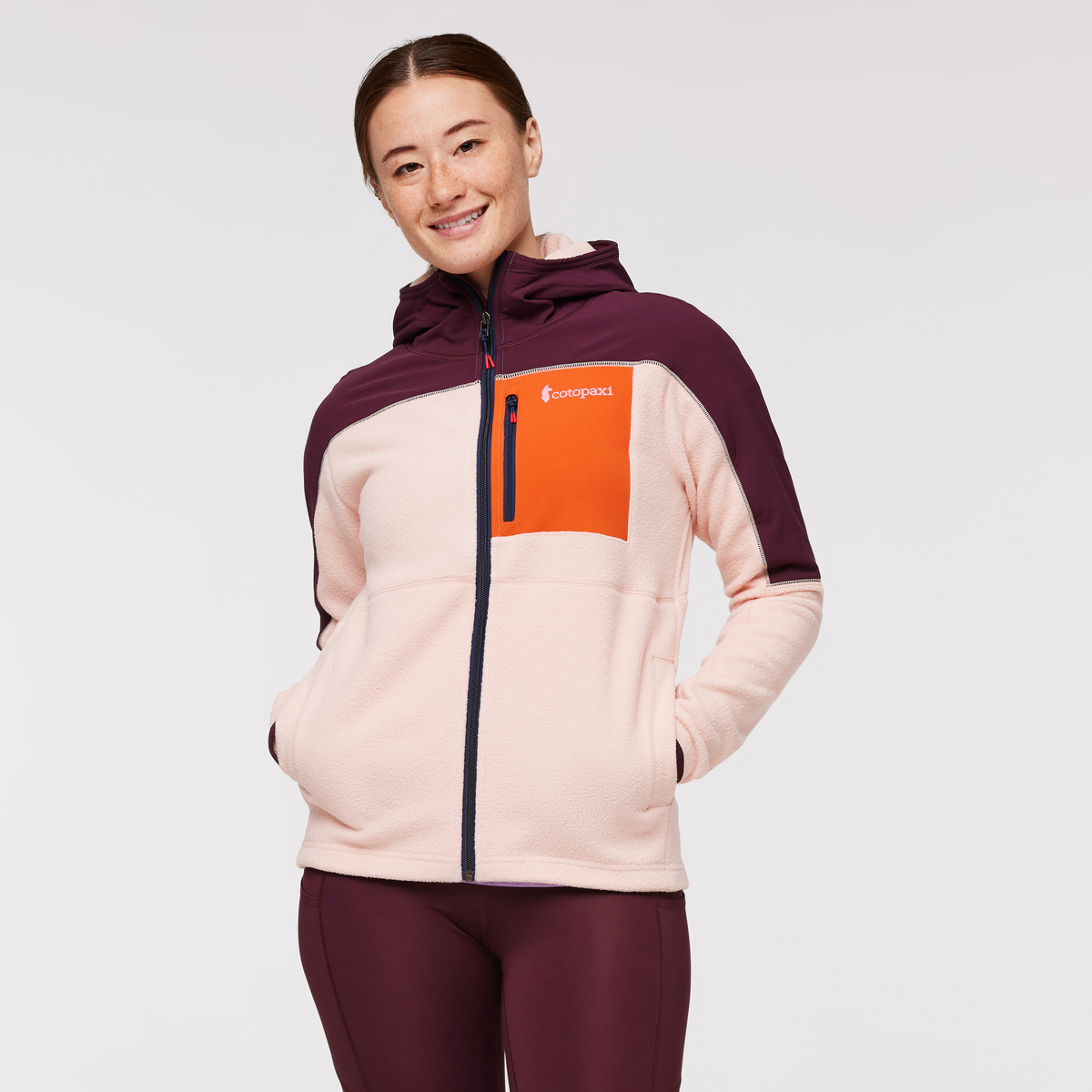 Abrazo Fleece Hooded Full Zip Jacket Women's