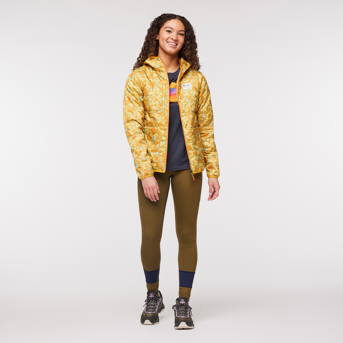 Teca Cálido Hooded Jacket Print Women's - Image 3