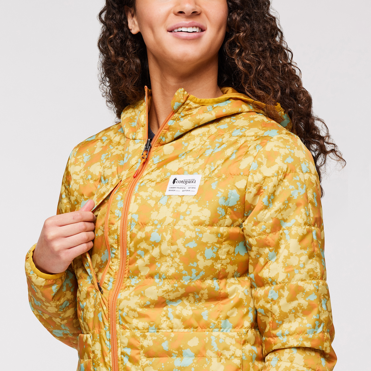 Teca Cálido Hooded Jacket Print Women's - Image 12