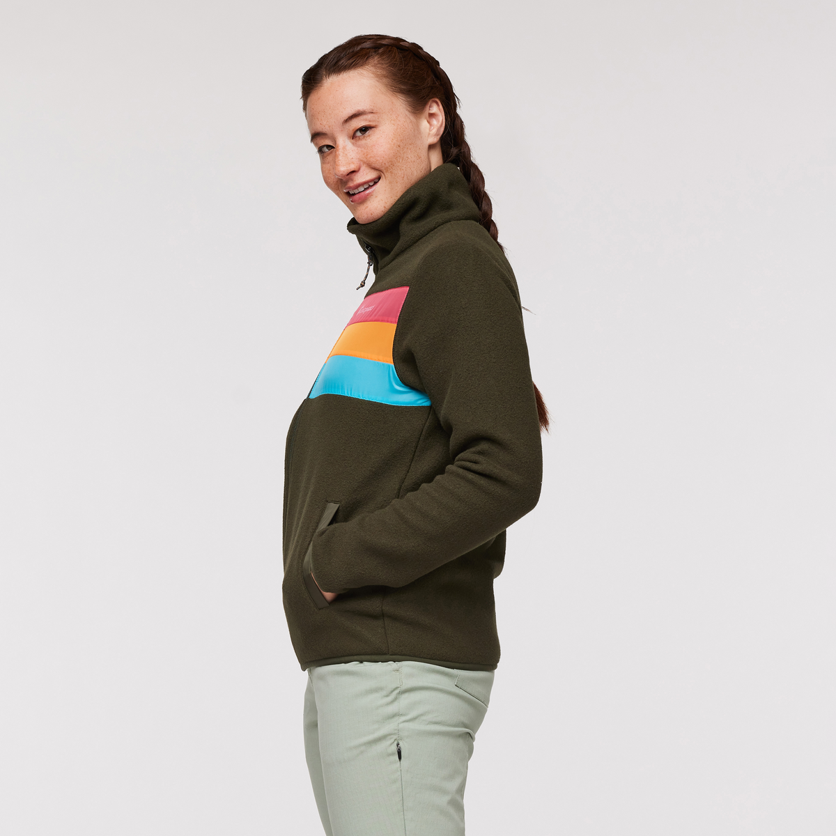 Teca Fleece Full Zip Jacket Women's - Image 16