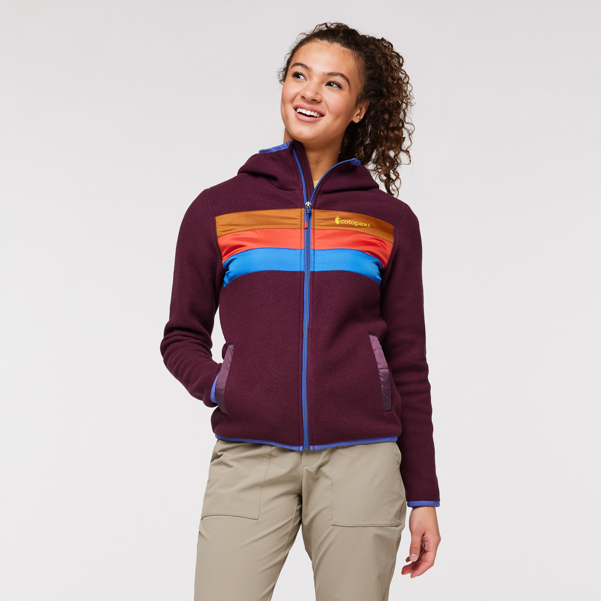 Teca Fleece Hooded Full Zip Jacket Women's