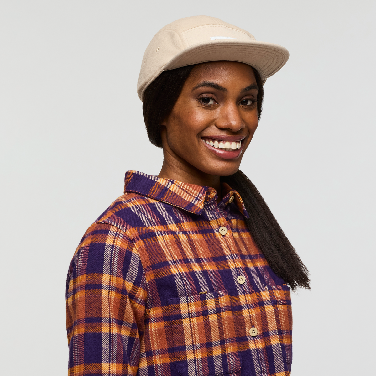Fleece 5 Panel Hat - Image 5