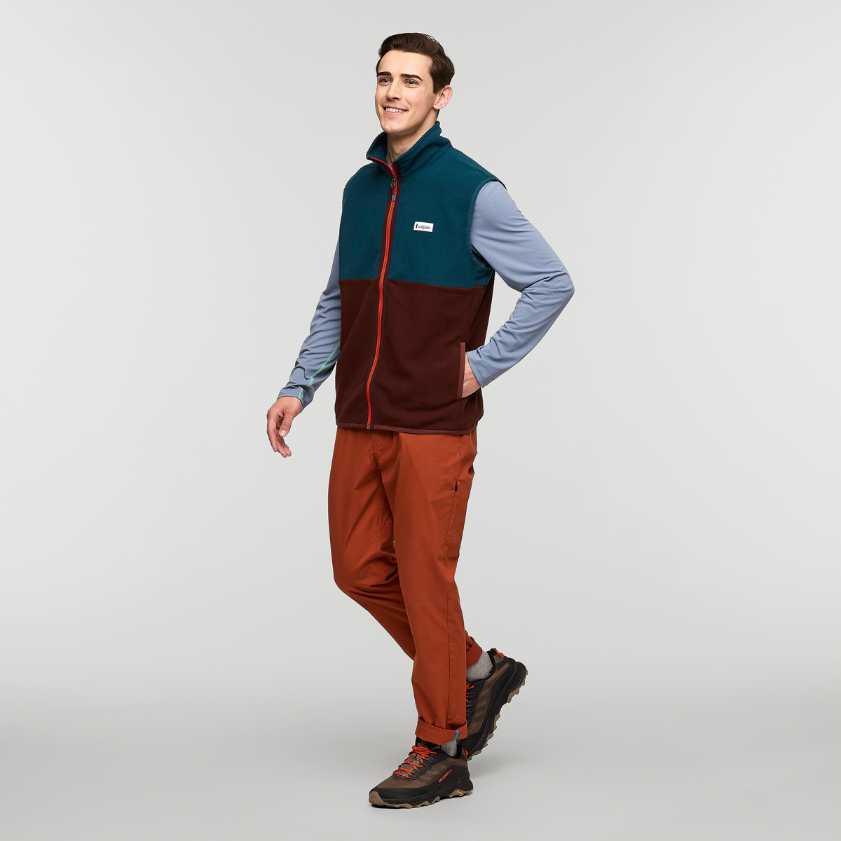 Amado Fleece Vest Men's - Image 12