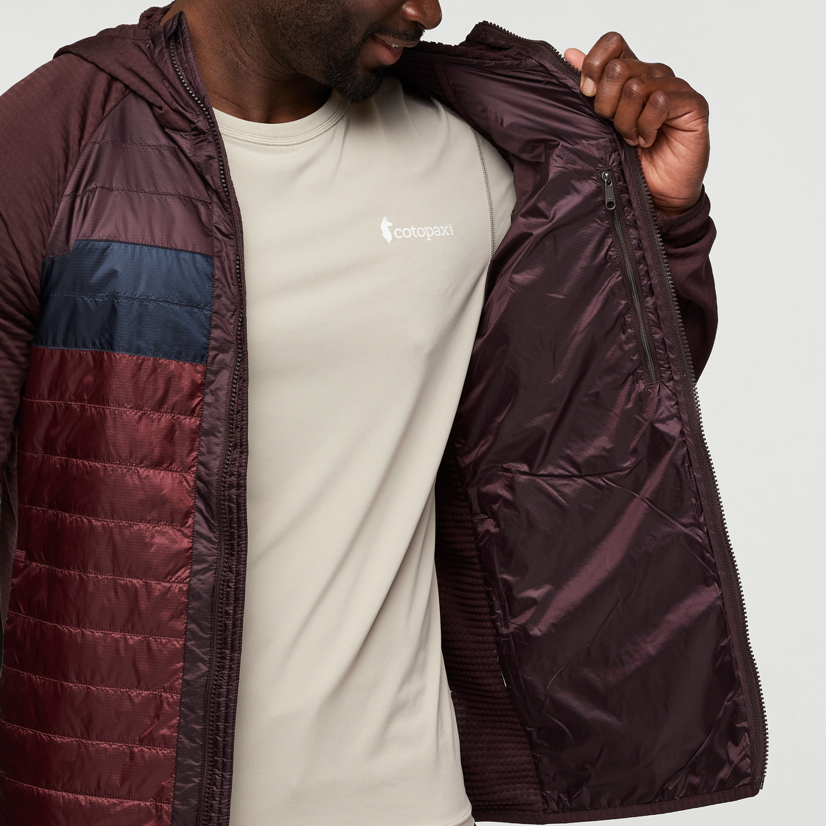 Capa Hybrid Insulated Hooded Jacket Men's - Image 45